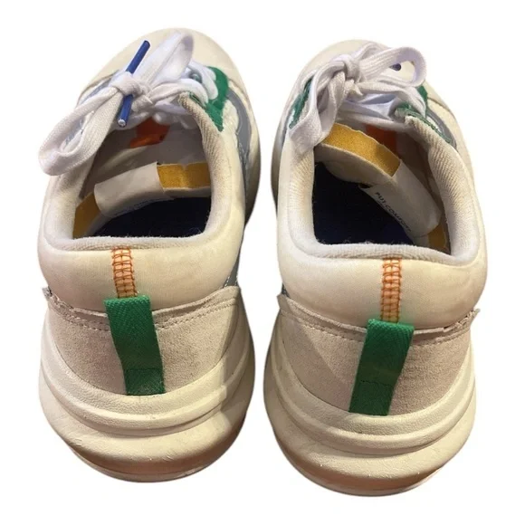 Vans White‎ and Green Athletic Shoes - Picture 3 of 5